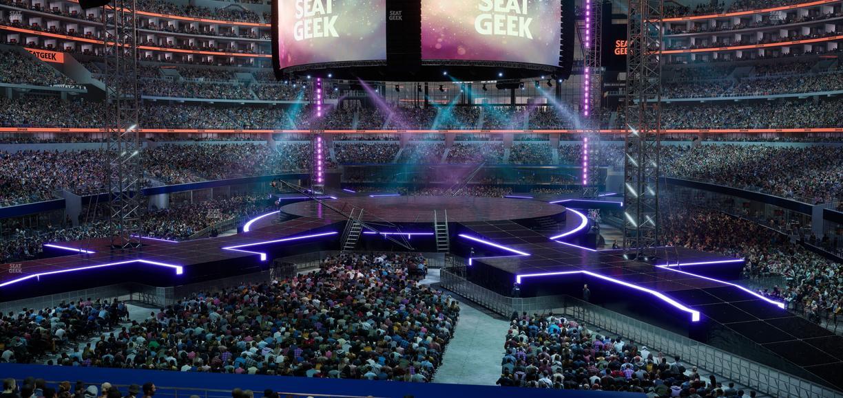 AT&T Stadium - Section Hall Of Fame Suite 217 A Seat View