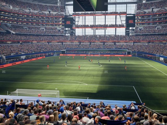 AT&T Stadium - Section Hall Of Fame Suite 217 A Seat View