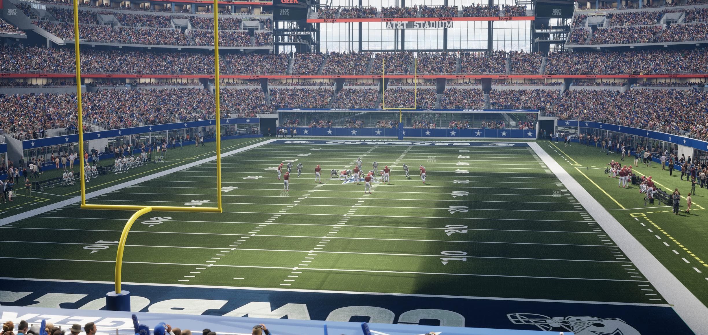 AT&T Stadium - Section Hall Of Fame Suite 217 A Seat View