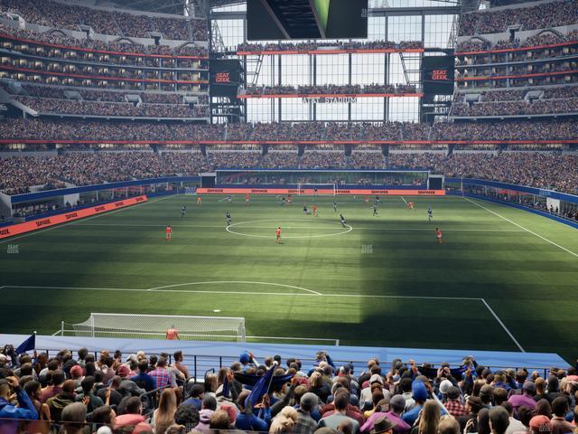 AT&T Stadium - Section Hall Of Fame Suite 217 Seat View