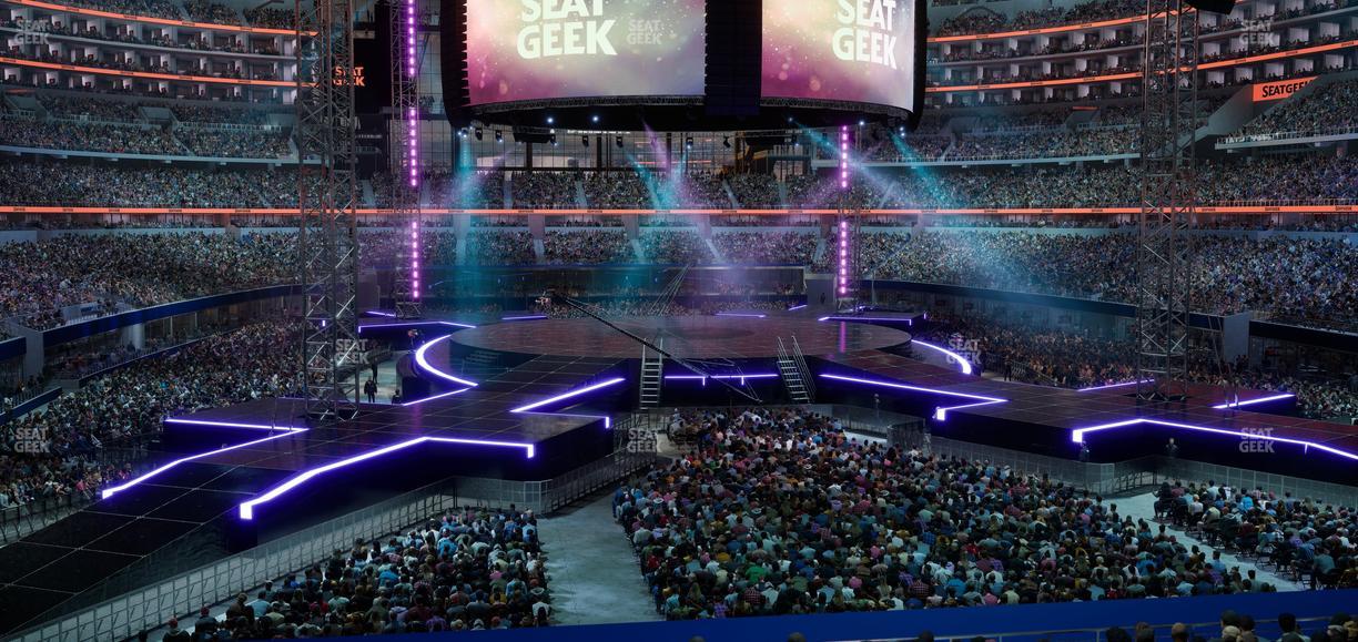 AT&T Stadium - Section Hall Of Fame Suite 221 A Seat View