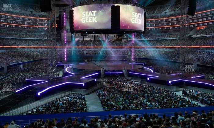 AT&T Stadium - Section Hall Of Fame Suite 221 A Seat View