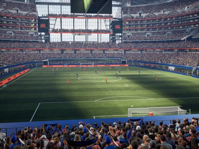 AT&T Stadium - Section Hall Of Fame Suite 221 A Seat View