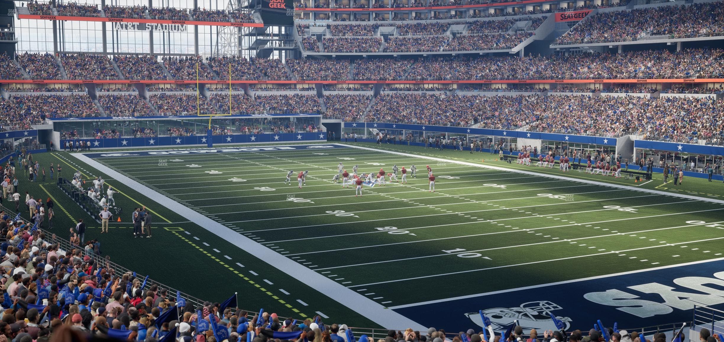 AT&T Stadium - Section Hall Of Fame Suite 224 Seat View