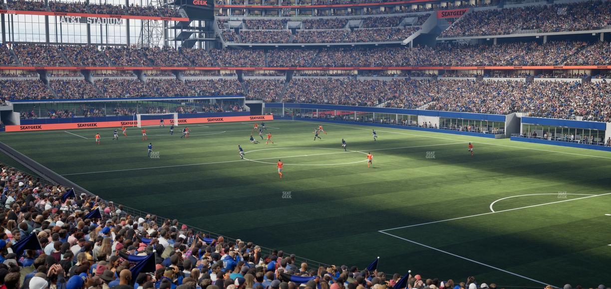 AT&T Stadium - Section Hall Of Fame Suite 225 Seat View