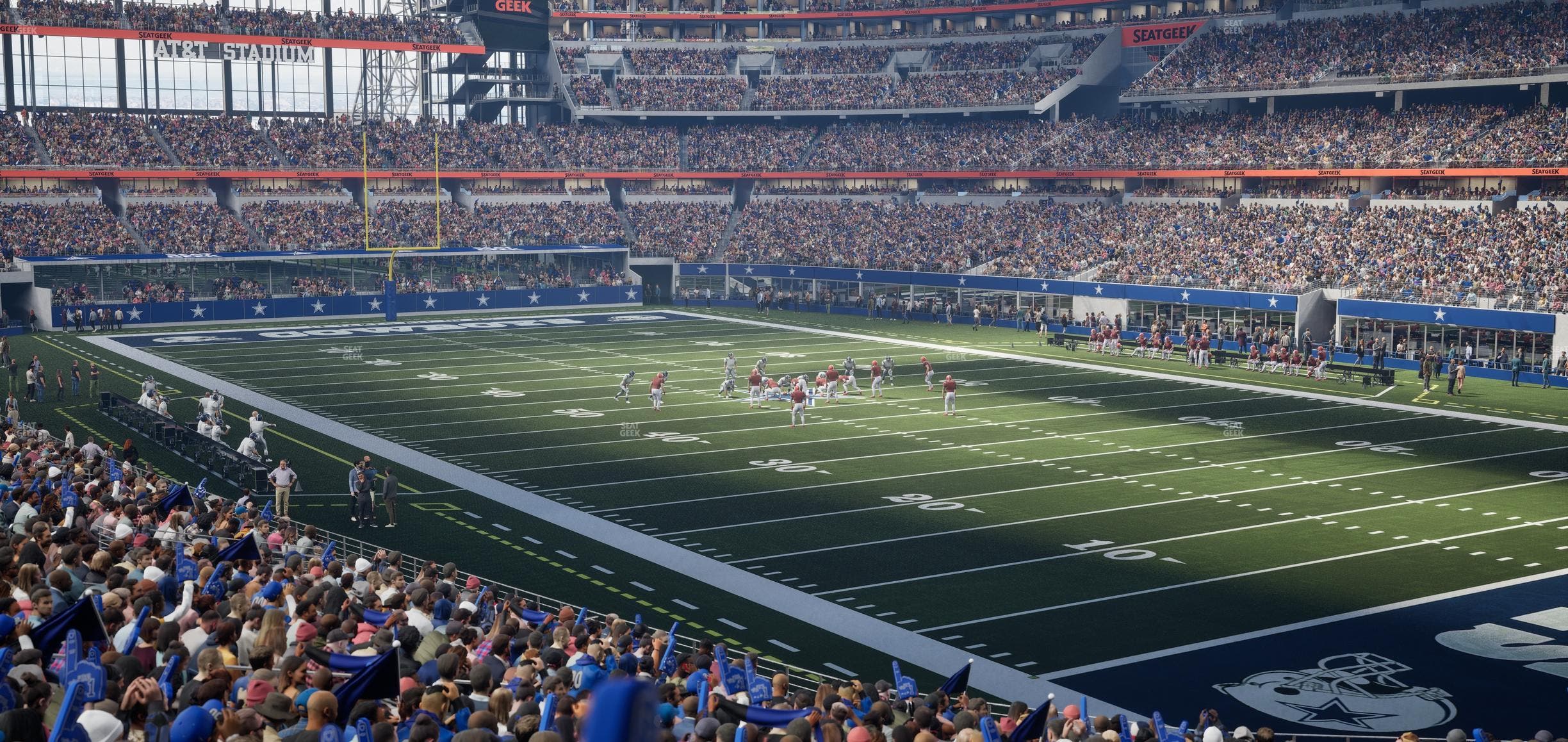 AT&T Stadium - Section Hall Of Fame Suite 225 Seat View