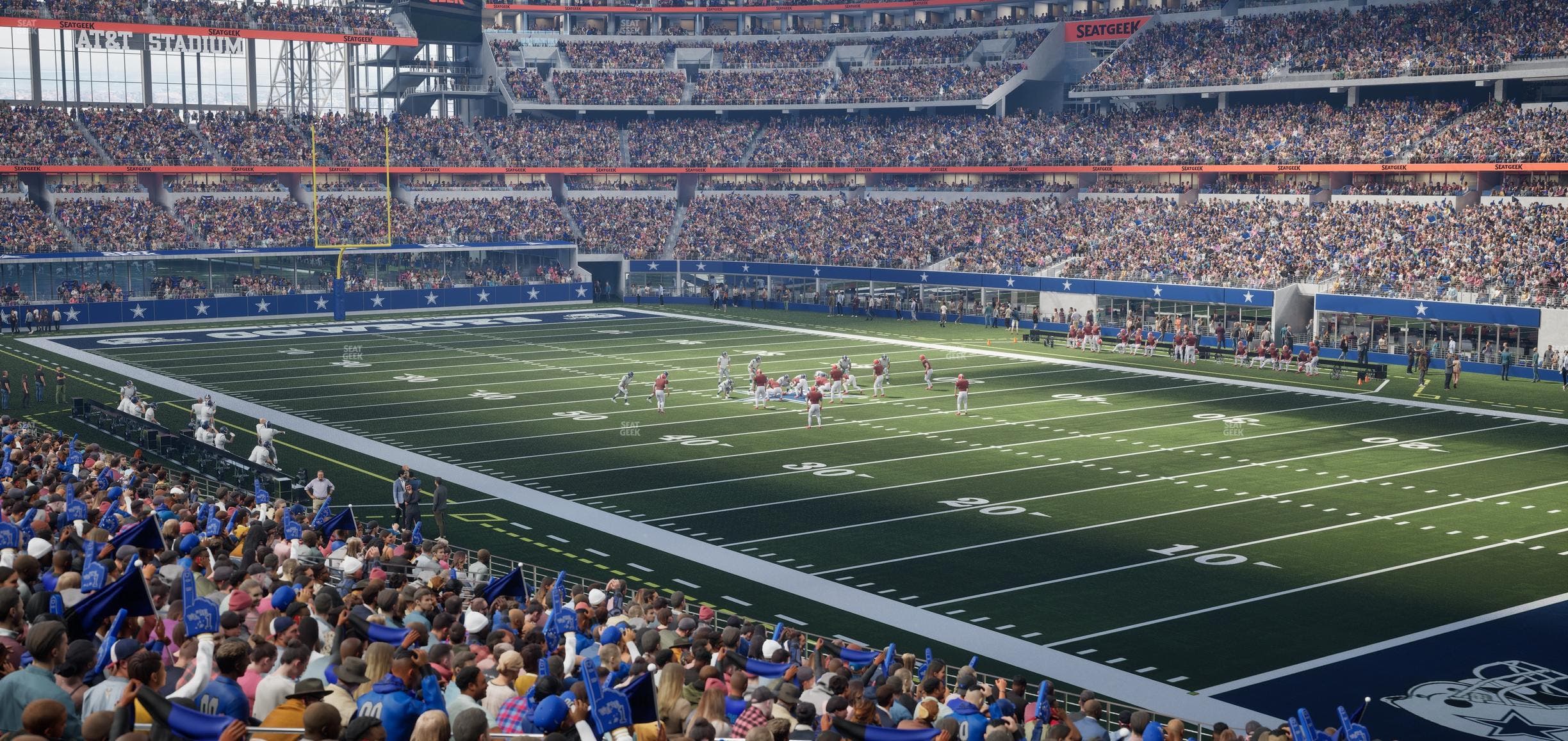 AT&T Stadium - Section Hall Of Fame Suite 226 Seat View
