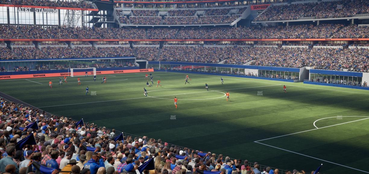 AT&T Stadium - Section Hall Of Fame Suite 226 Seat View