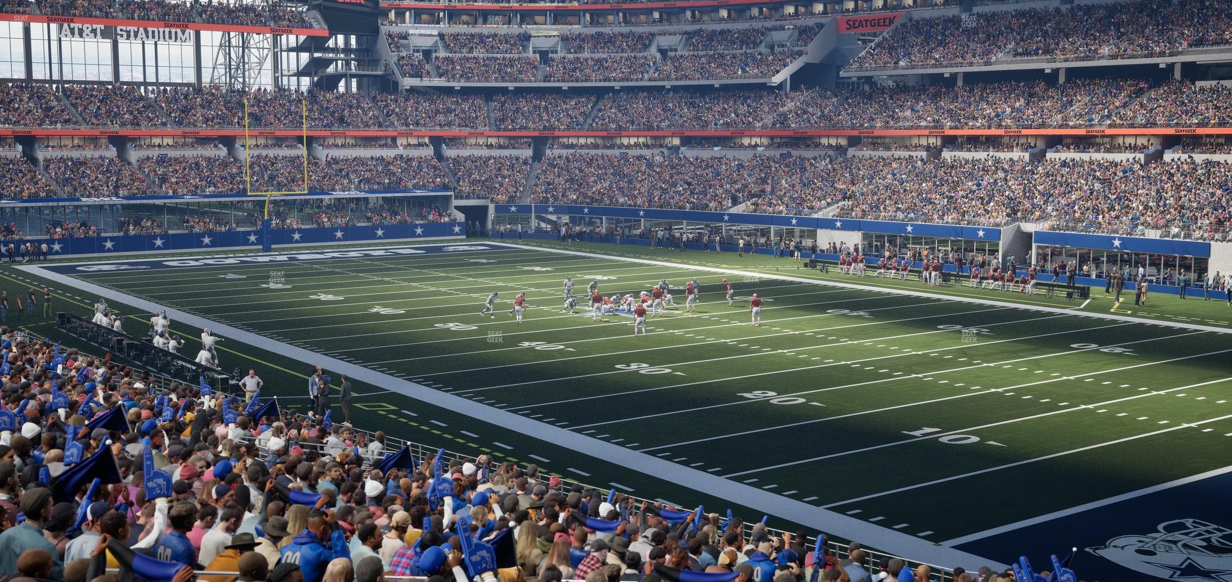 AT&T Stadium - Section Hall Of Fame Suite 226 Seat View