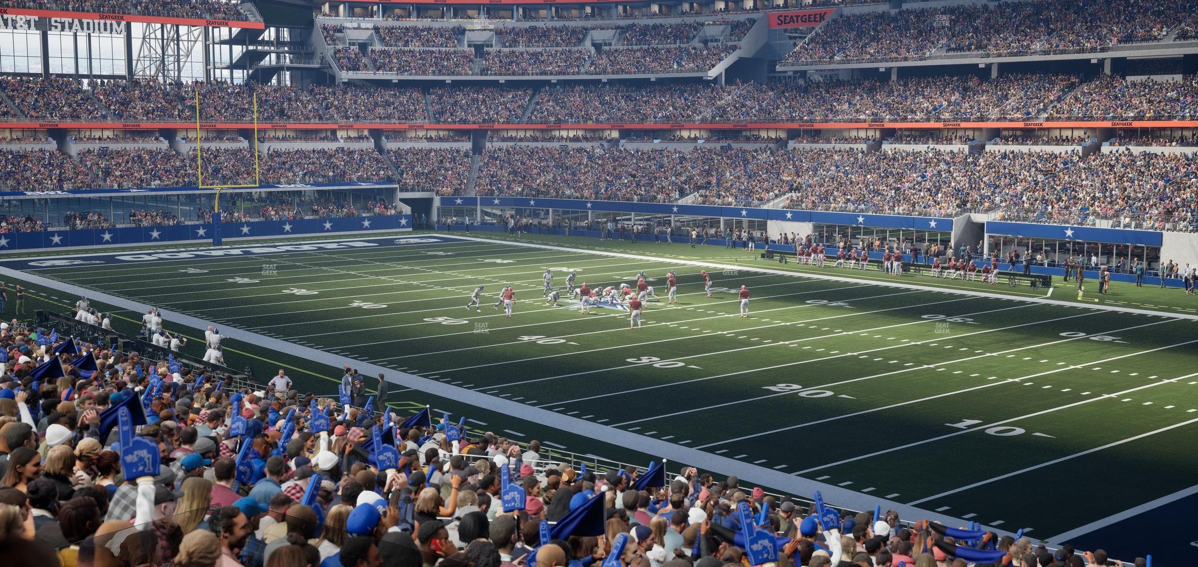 AT&T Stadium - Section Hall Of Fame Suite 227 Seat View