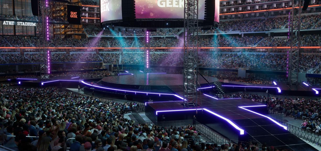 AT&T Stadium - Section Hall Of Fame Suite 228 Seat View