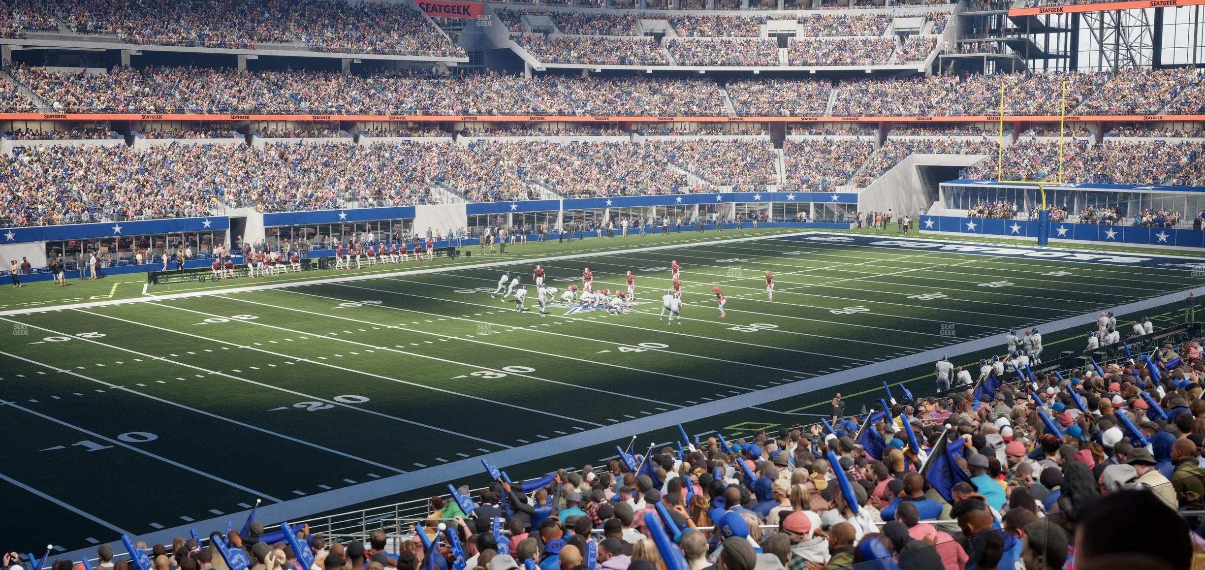 AT&T Stadium - Section Hall Of Fame Suite 231 Seat View