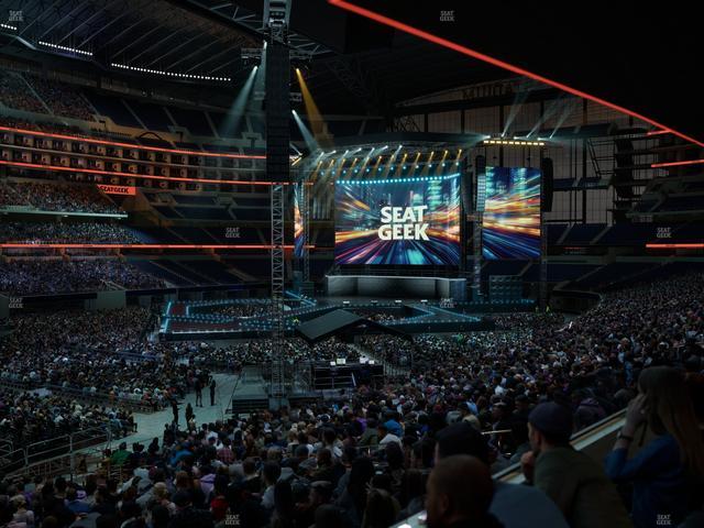 AT&T Stadium - Section Hall Of Fame Suite 231 Seat View