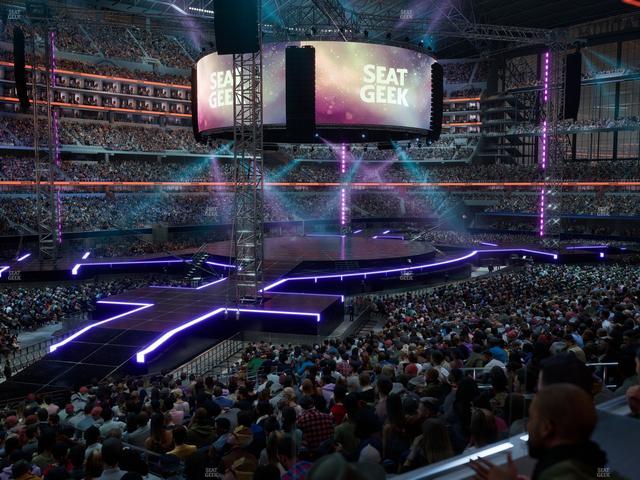 AT&T Stadium - Section Hall Of Fame Suite 231 Seat View