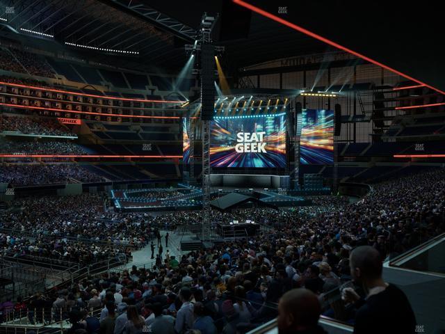 AT&T Stadium - Section Hall Of Fame Suite 232 Seat View