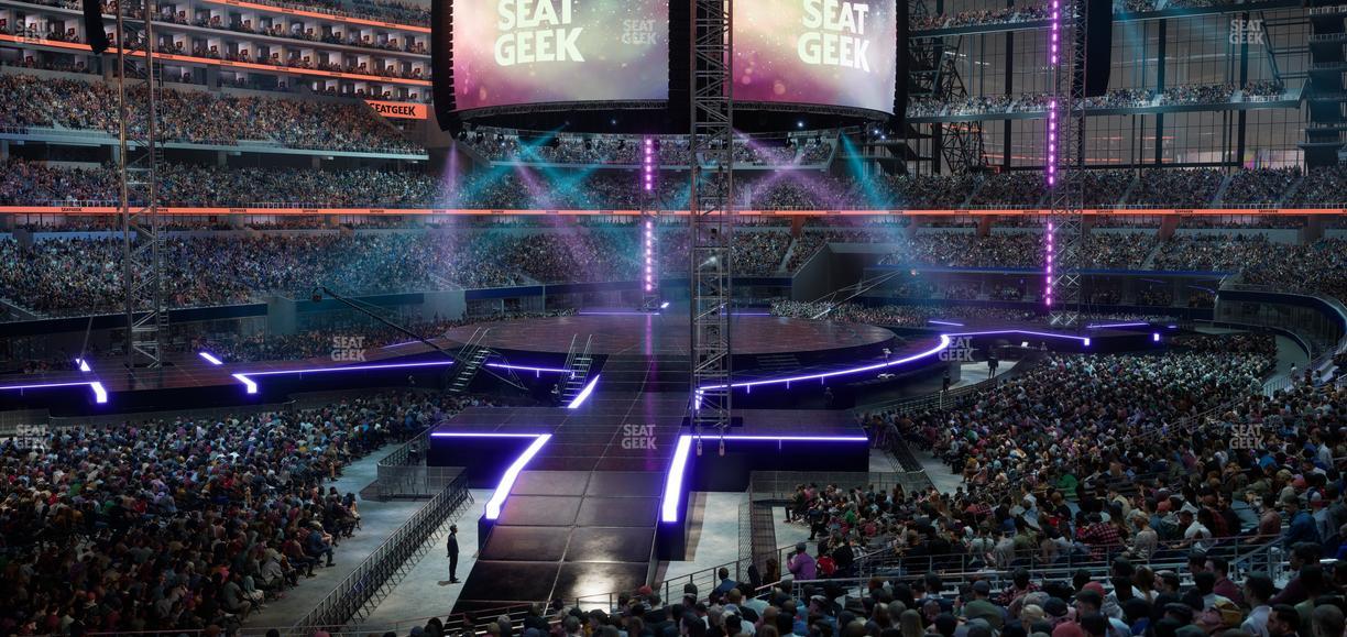 AT&T Stadium - Section Hall Of Fame Suite 234 Seat View