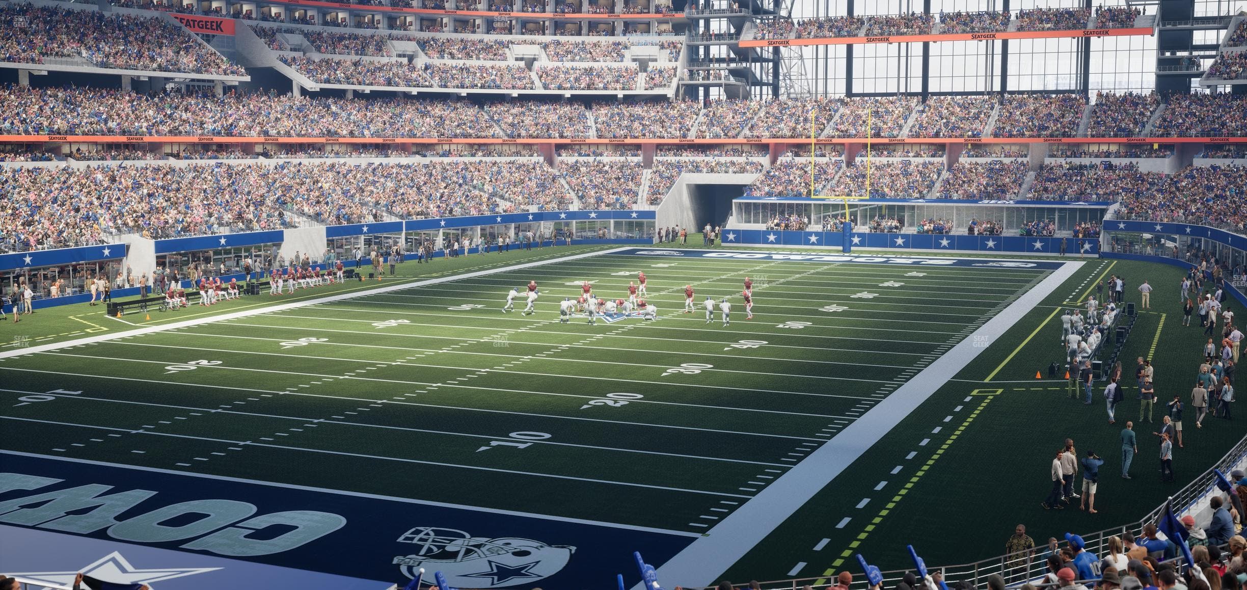 AT&T Stadium - Section Hall Of Fame Suite 236 Seat View