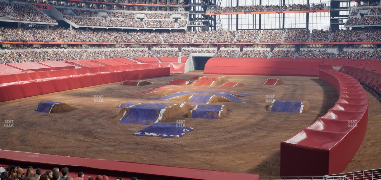 AT&T Stadium - Section Hall Of Fame Suite 237 A Seat View