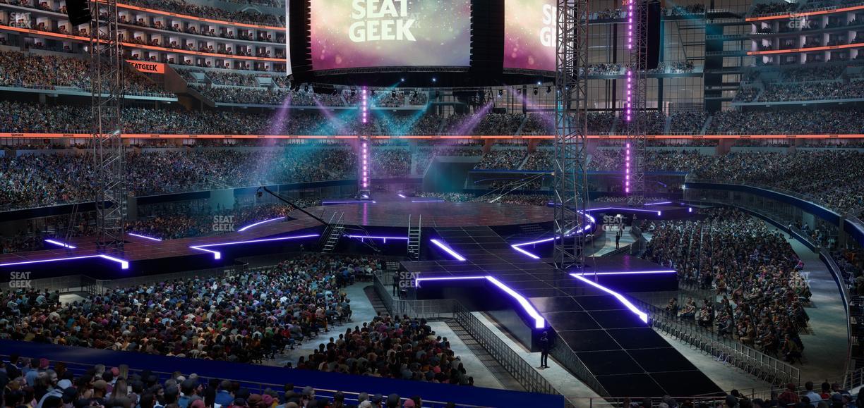 AT&T Stadium - Section Hall Of Fame Suite 237 A Seat View