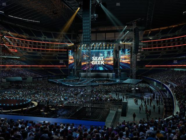 AT&T Stadium - Section Hall Of Fame Suite 237 A Seat View