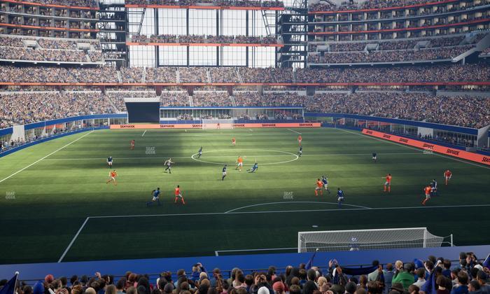 AT&T Stadium - Section Hall Of Fame Suite 242 Seat View