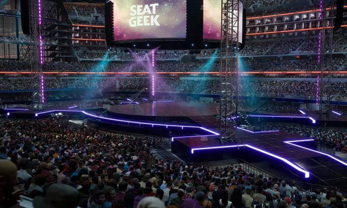 AT&T Stadium - Section Hall Of Fame Suite 250 A Seat View