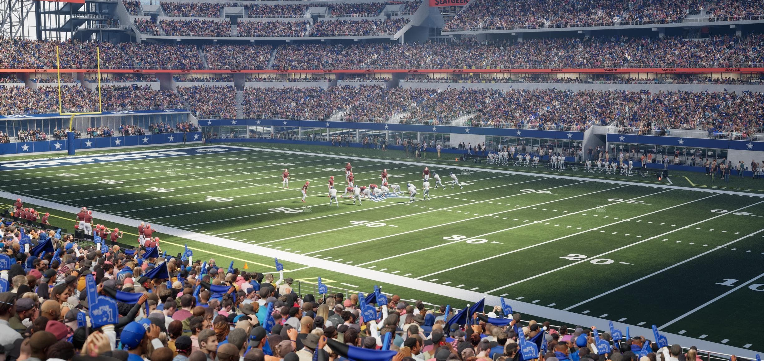 AT&T Stadium - Section Hall Of Fame Suite 250 A Seat View