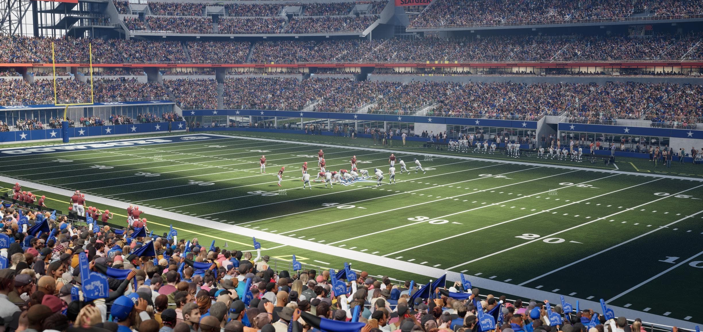 AT&T Stadium - Section Hall Of Fame Suite 250 A Seat View