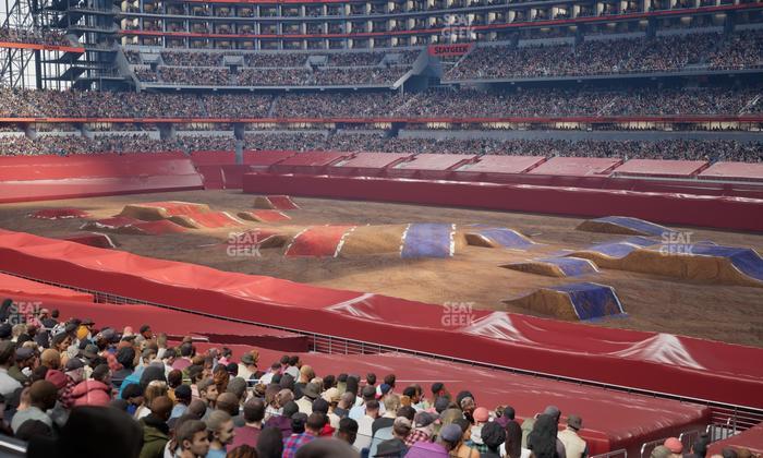 AT&T Stadium - Section Hall Of Fame Suite 250 A Seat View