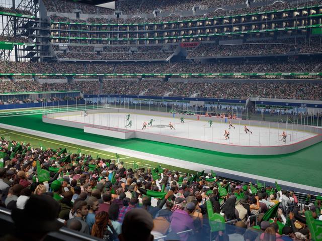 AT&T Stadium - Section Hall Of Fame Suite 250 A Seat View