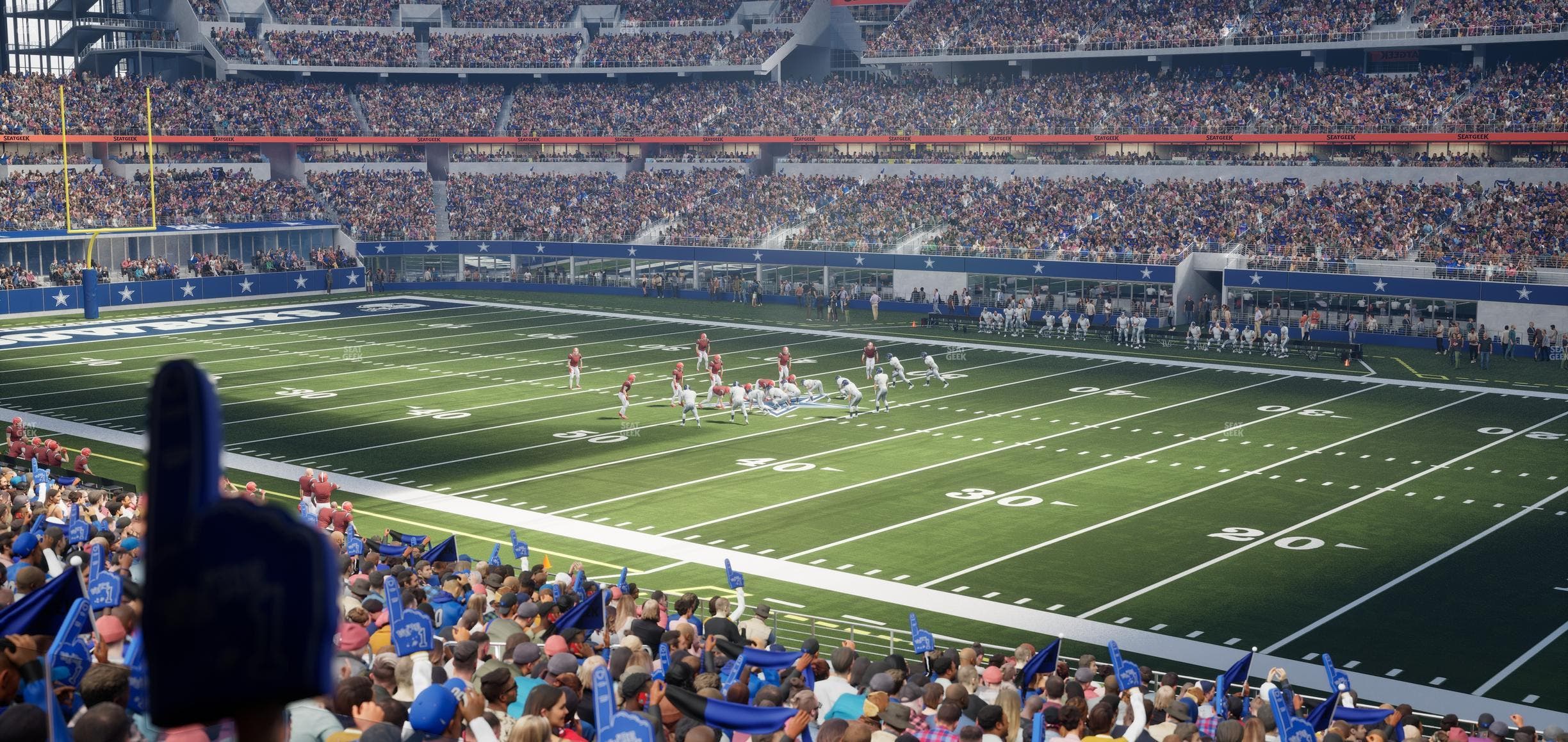 AT&T Stadium - Section Hall Of Fame Suite 251 A Seat View