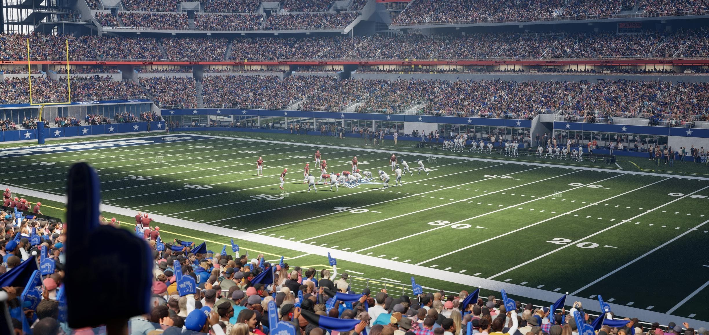 AT&T Stadium - Section Hall Of Fame Suite 251 A Seat View