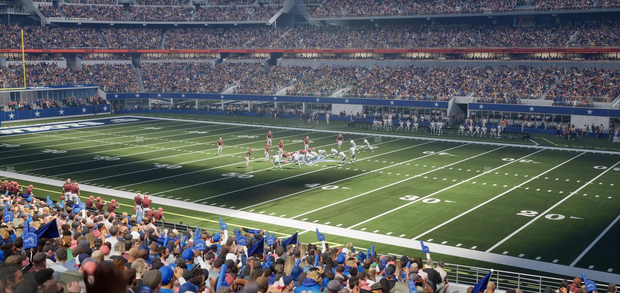 AT&T Stadium - Section Hall Of Fame Suite 252 Seat View