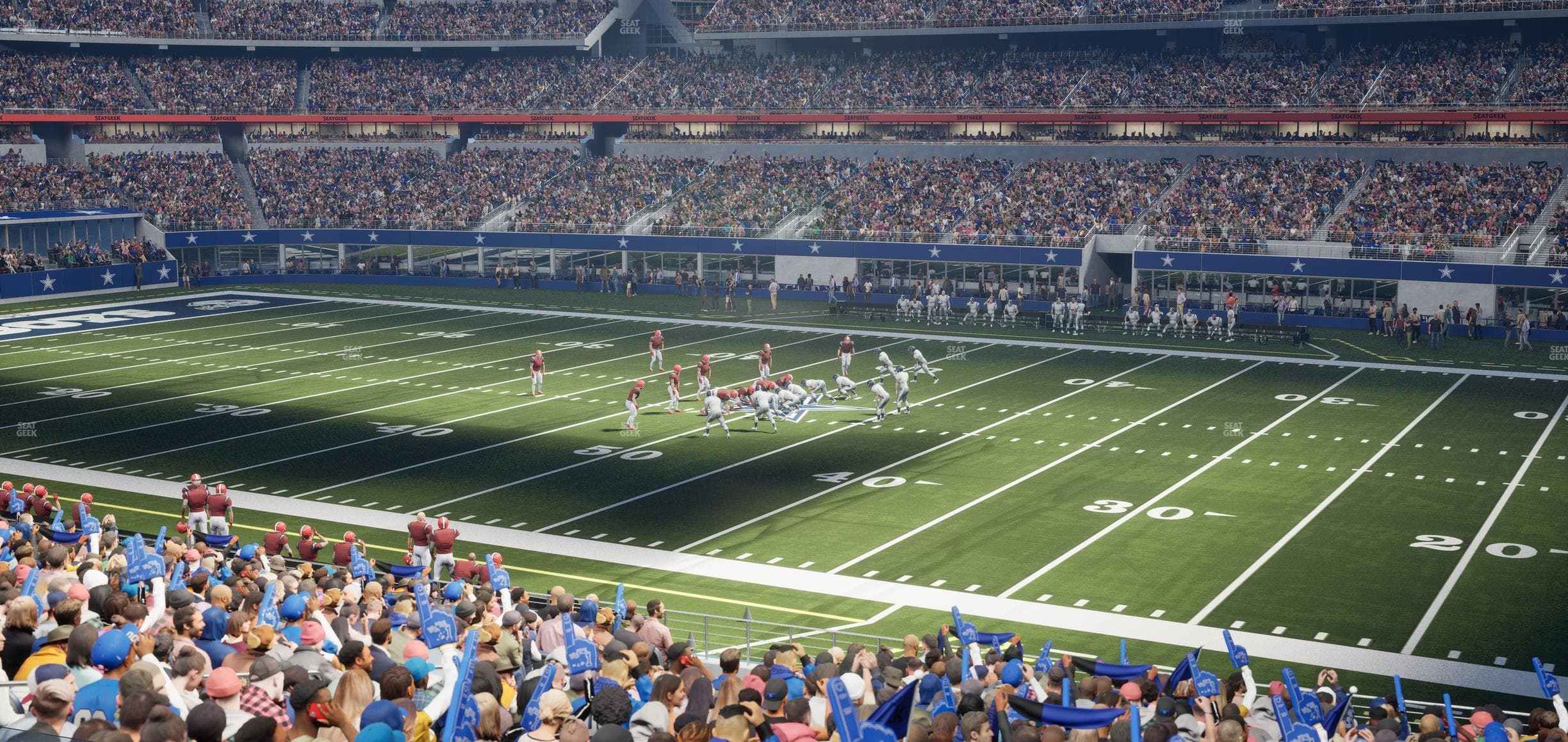 AT&T Stadium - Section Hall Of Fame Suite 253 Seat View