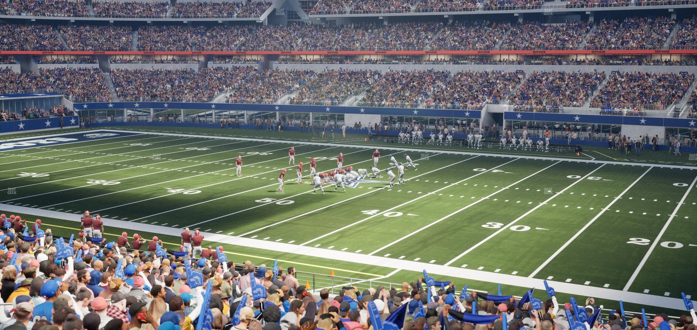 AT&T Stadium - Section Hall Of Fame Suite 253 Seat View