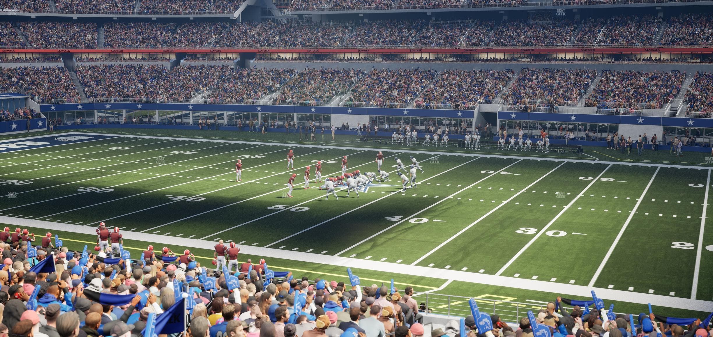 AT&T Stadium - Section Hall Of Fame Suite 254 Seat View