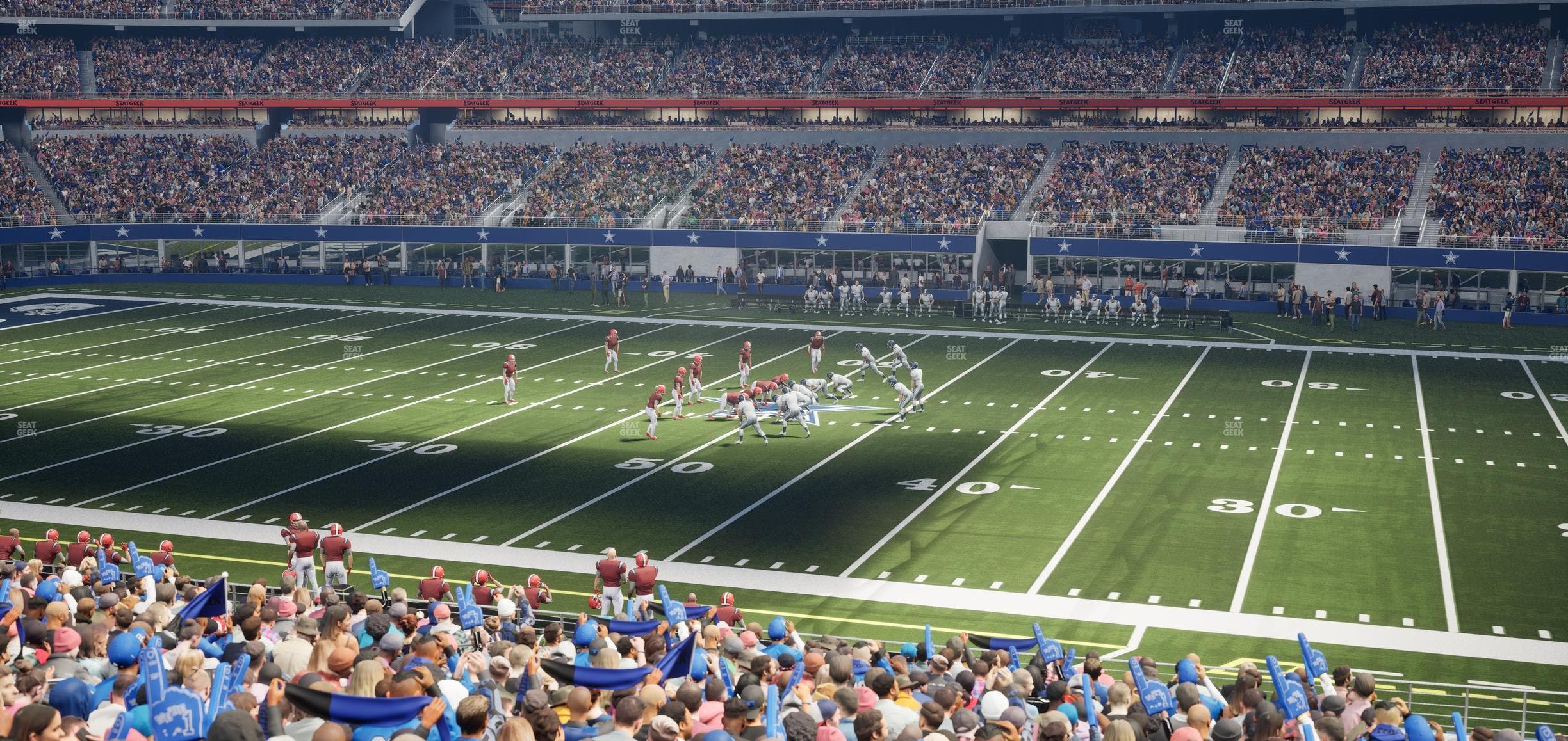 AT&T Stadium - Section Hall Of Fame Suite 255 Seat View