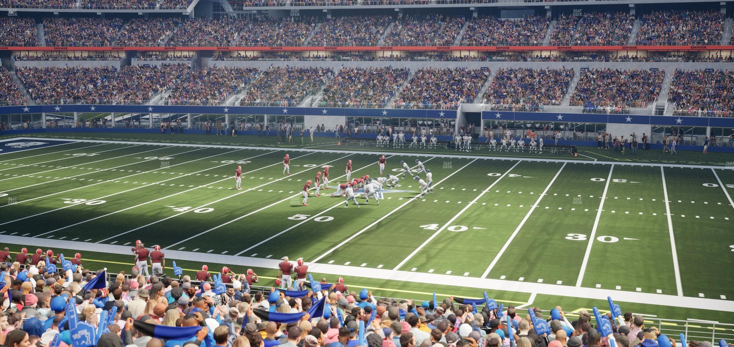 AT&T Stadium - Section Hall Of Fame Suite 255 Seat View
