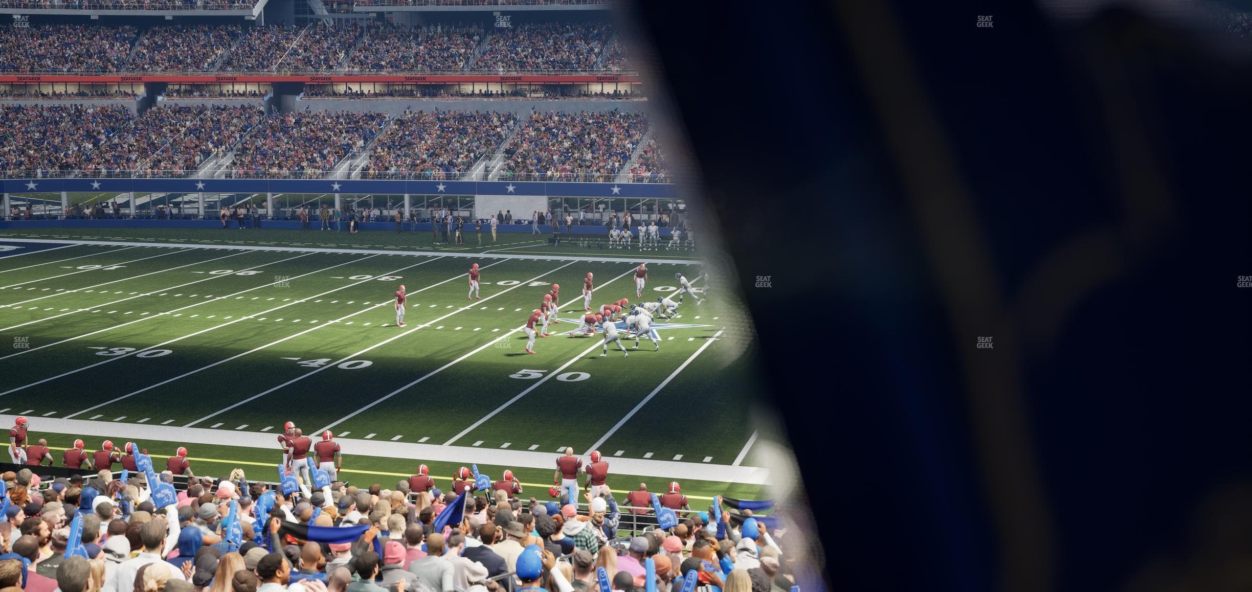 AT&T Stadium - Section Hall Of Fame Suite 256 Seat View