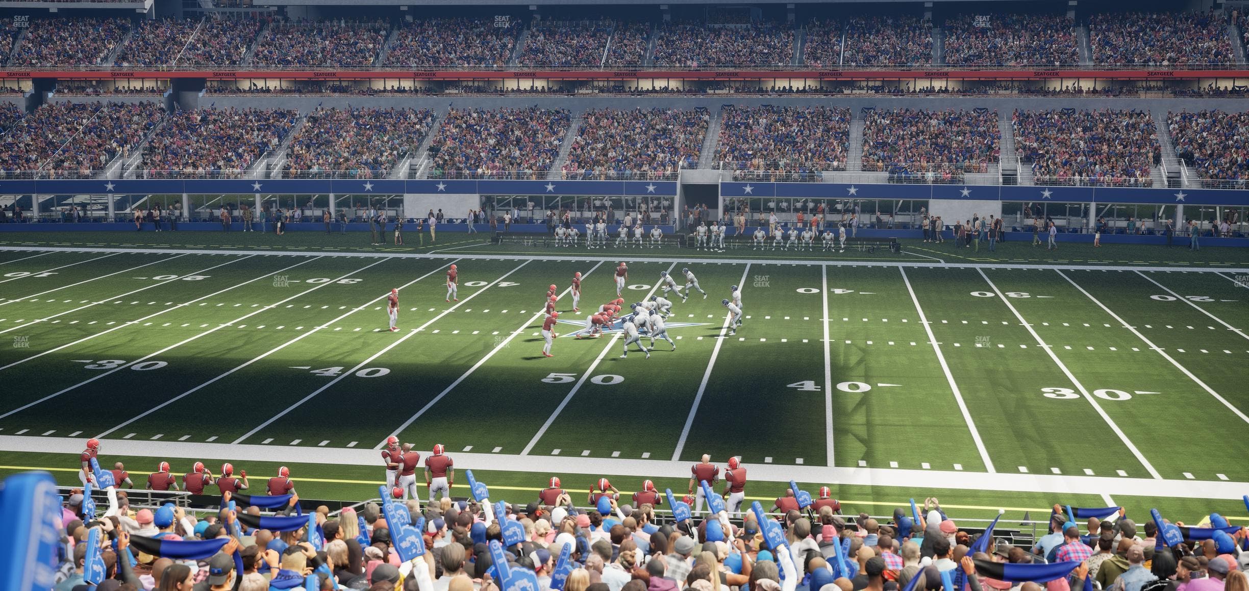 AT&T Stadium - Section Hall Of Fame Suite 257 Seat View