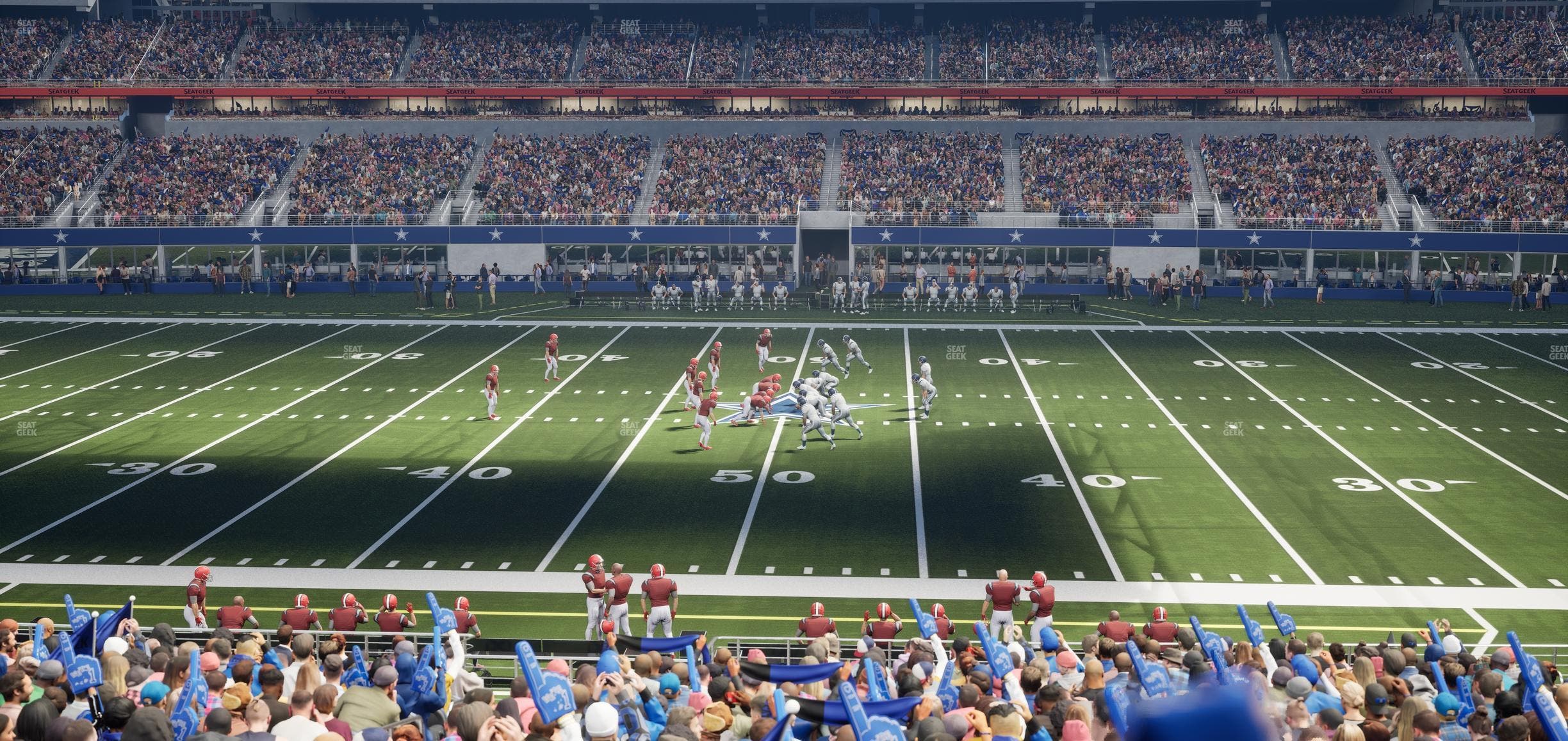 AT&T Stadium - Section Hall Of Fame Suite 258 Seat View