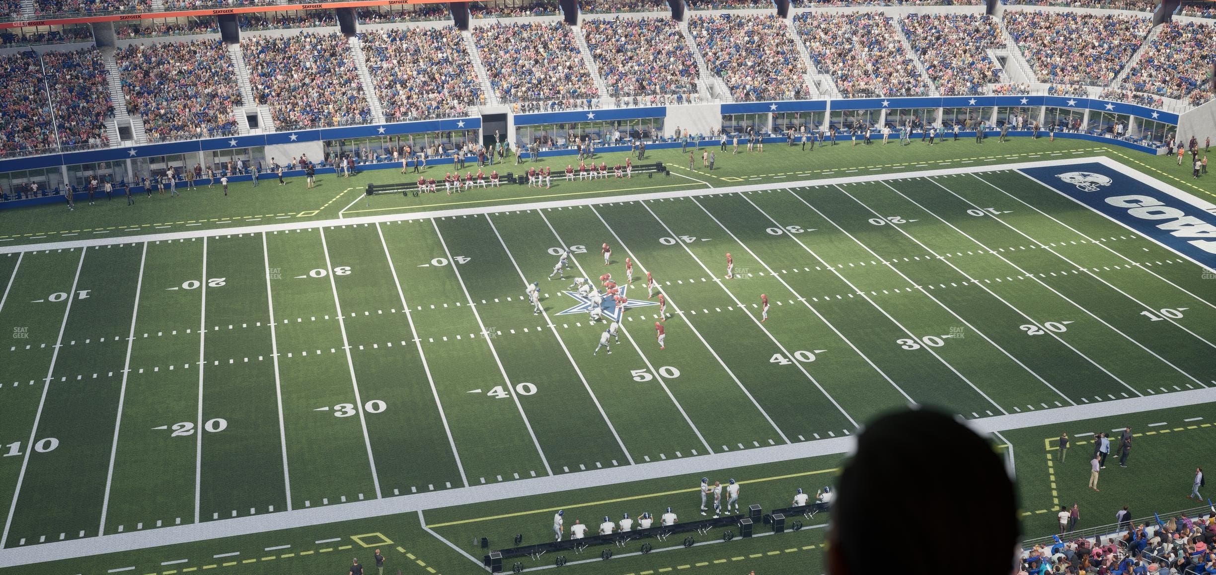 AT&T Stadium - Section Home Suite Seat View