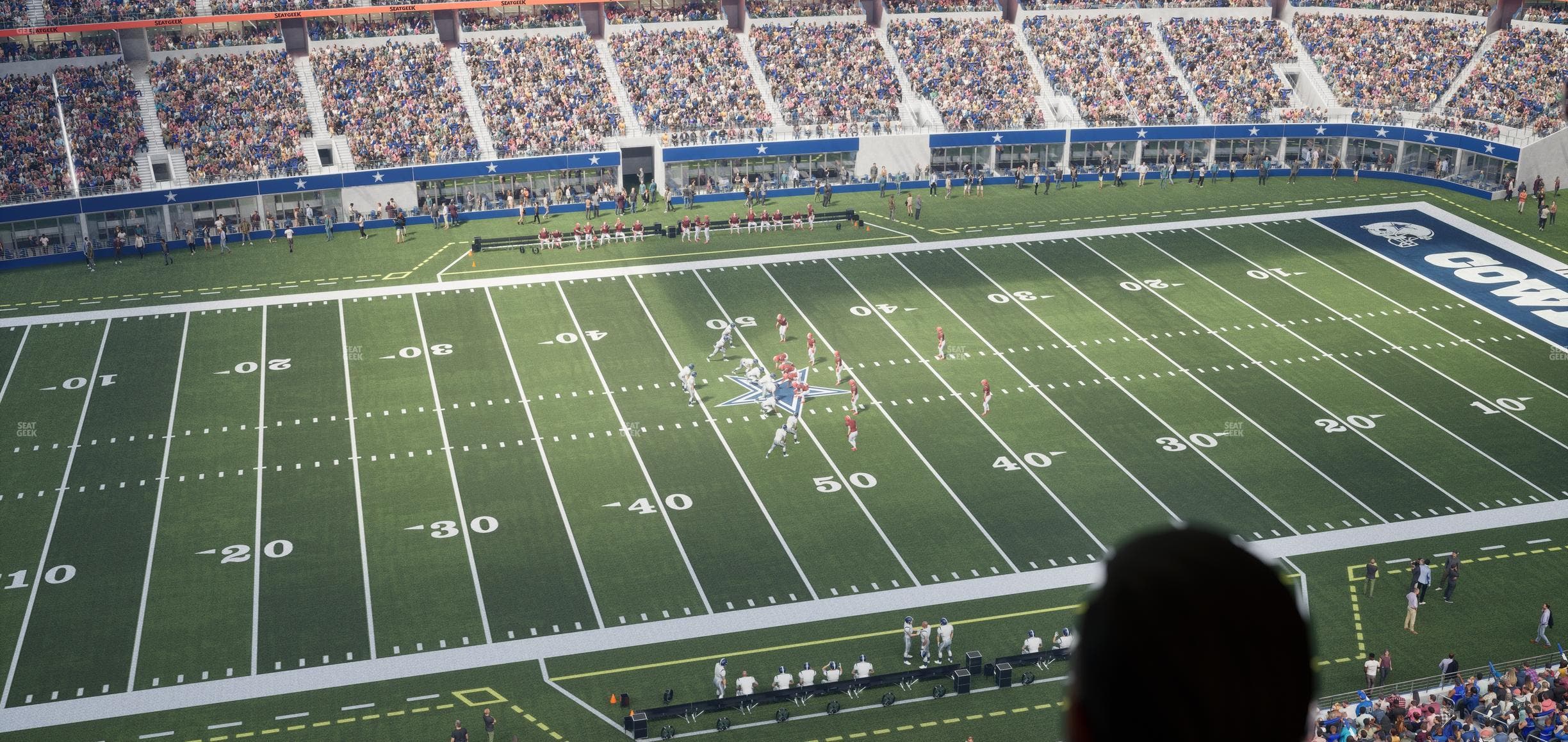 AT&T Stadium - Section Home Suite Seat View
