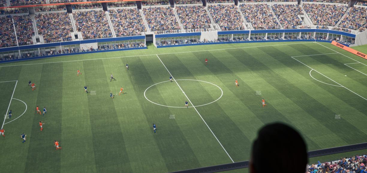 AT&T Stadium - Section Home Suite Seat View