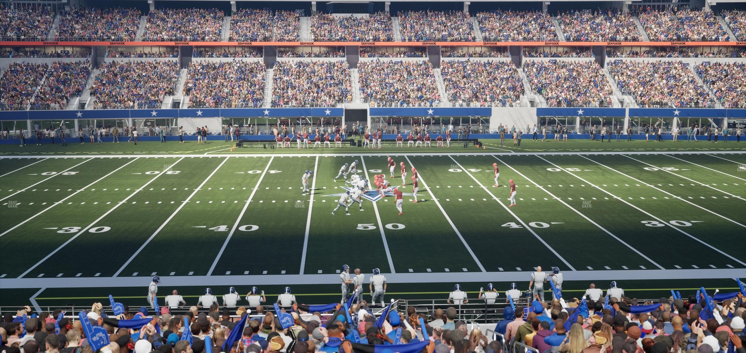 AT&T Stadium - Section Owners Club Suite 1 L Seat View