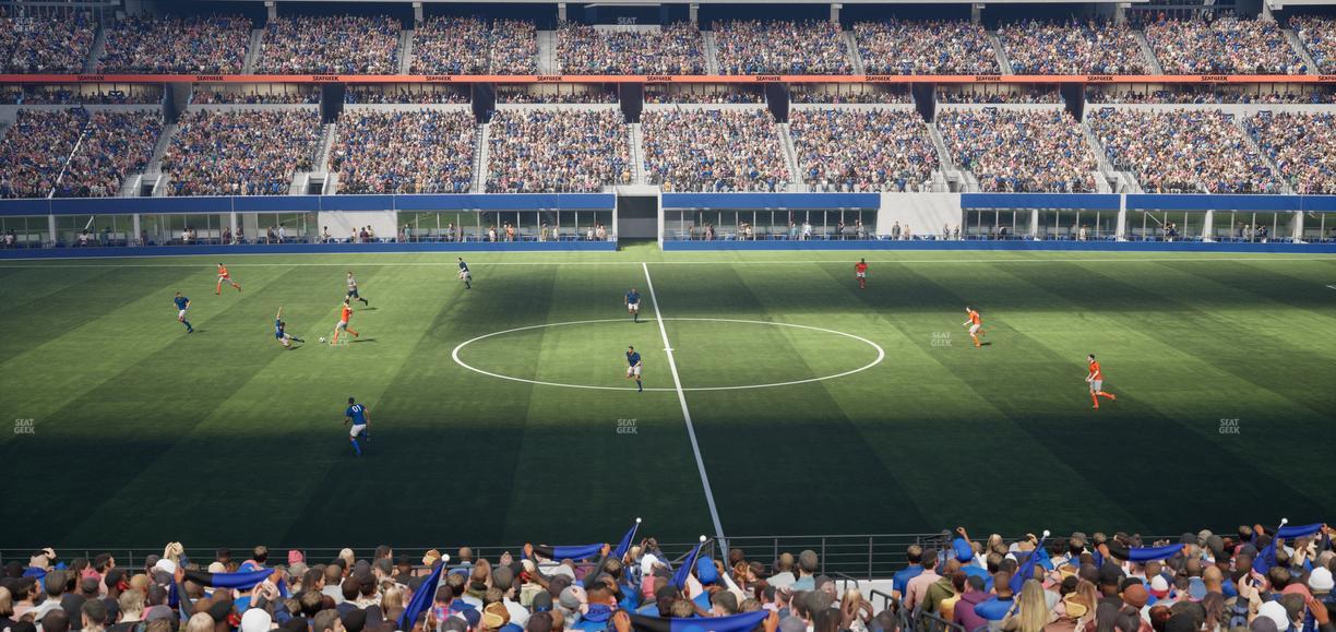 AT&T Stadium - Section Owners Club Suite 1 L Seat View