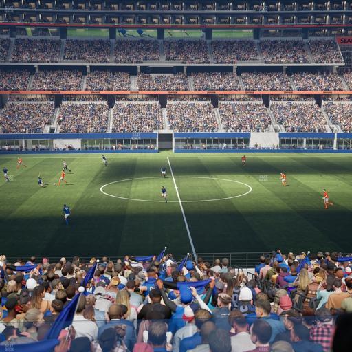 AT&T Stadium - Section Owners Club Suite 1 L Seat View