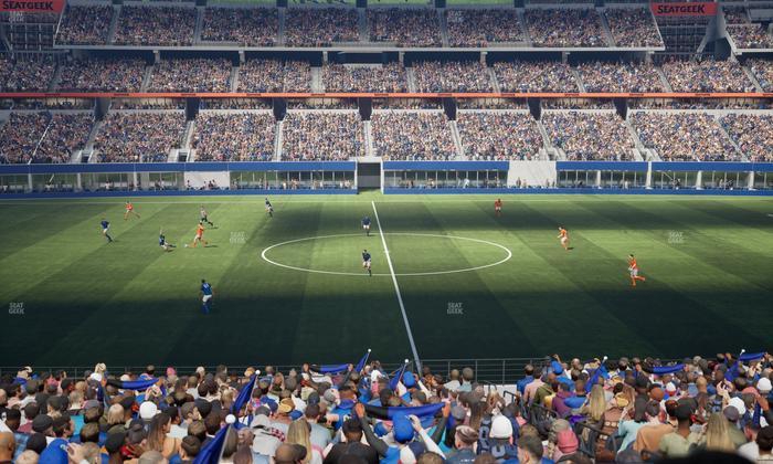 AT&T Stadium - Section Owners Club Suite 1 L Seat View