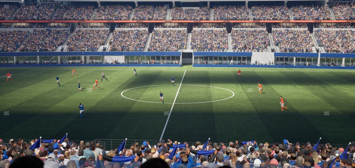 AT&T Stadium - Section Owners Club Suite 1 R Seat View