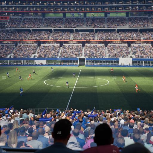 AT&T Stadium - Section Owners Club Suite 1 R Seat View